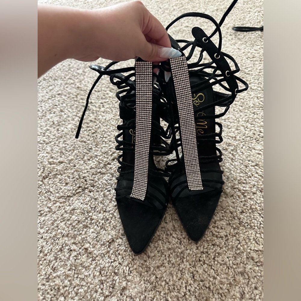 Black heels